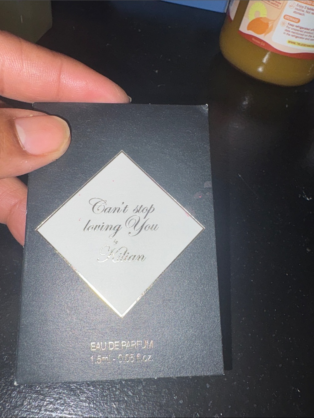Can’t Stop Loving You by Kalan – Women’s Makeup Compact in Black and Gold